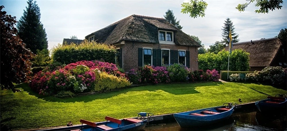 Giethoorn - ngôi làng đẹp như bức tranh thủy mặc 4