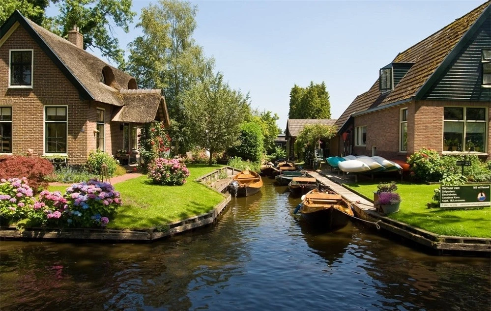 Giethoorn - ngôi làng đẹp như bức tranh thủy mặc 5