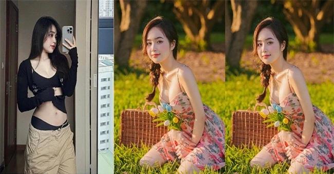 Hot girl Hà thành từng được báo Trung ca ngợi lại khiến fan trầm trồ khi vạch áo khoe vòng eo