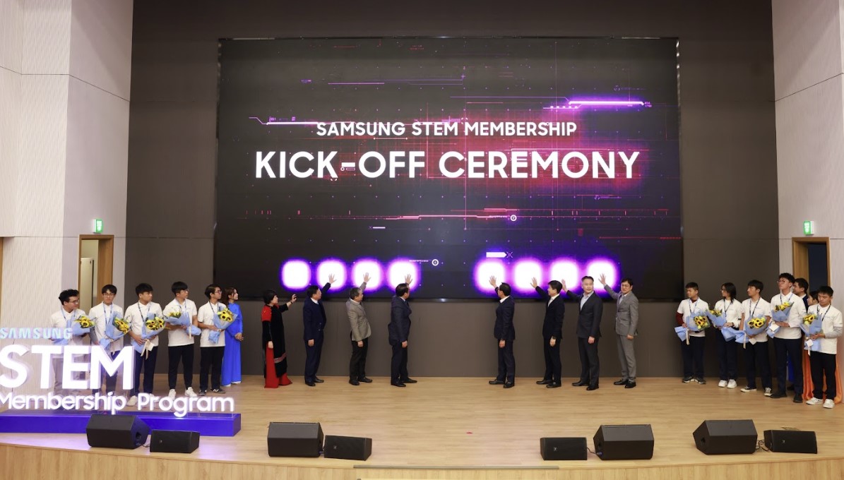 Samsung Việt Nam tìm kiếm nhân tài công nghệ là học sinh trung học phổ thông