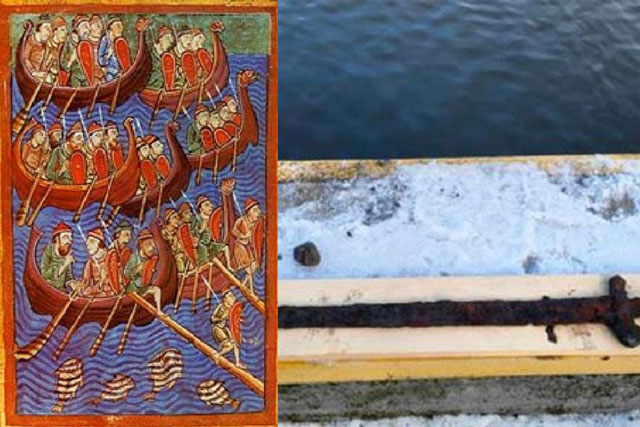 Trục vớt thanh kiếm cổ hơn 1.000 năm tuổi tại sông ở Ba Lan, liệu có liên quan đến người Viking?