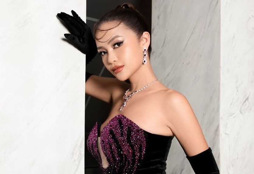 Nhan sắc thăng hạng của Hoa hậu Ngọc Châu