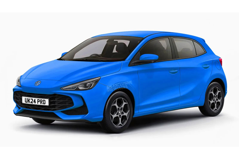 MG3 2024 lộ diện với ngoại hình hầm hố trước ngày ra mắt
