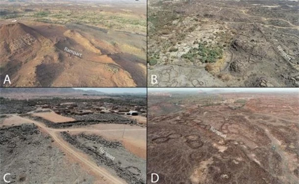 Thành cổ 4.000 năm hiện ra giữa hoang mạc Ả Rập
