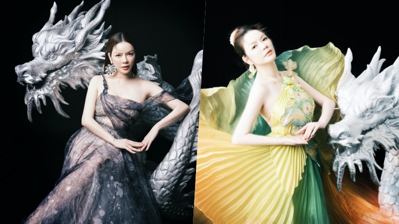 Lý Nhã Kỳ gợi cảm với bộ ảnh Rồng, báo hiệu một năm hoạt động sôi nổi