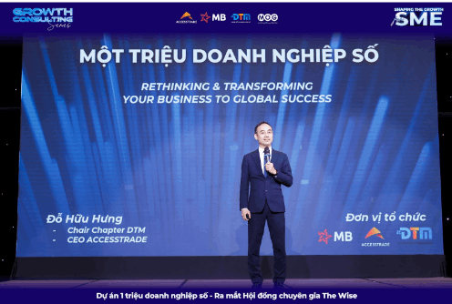 Dự án chuyển đổi 1 triệu doanh nghiệp số tại Việt Nam trong năm 2025