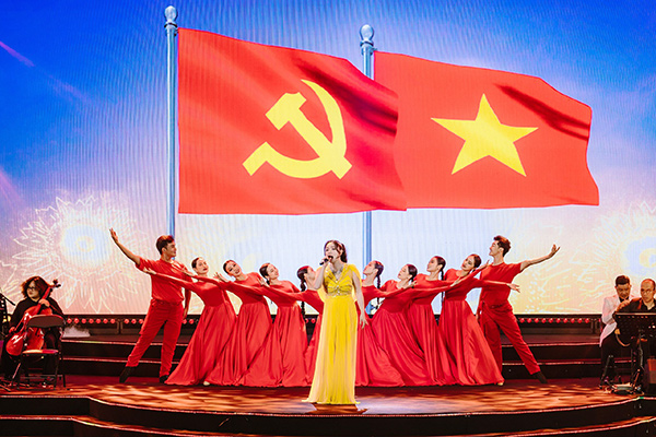 Dấu ấn chương trình nghệ thuật “Mãi mãi niềm tin theo Đảng”