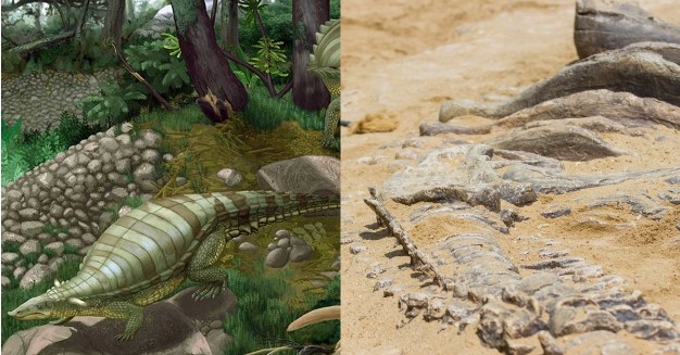 Quái thú 218 triệu tuổi có đầu đại bàng, mình cá sấu lộ chân tướng khiến cả thế giới choáng váng