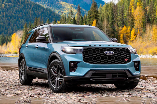 Ford Explorer 2025 ra mắt với diện mạo mới, nâng cấp nội thất, cạnh tranh với Hyundai Palisade