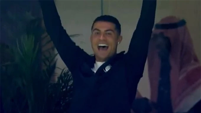Ronaldo liên tục có cơ hội ăn mừng các bàn thắng của Al Nassr