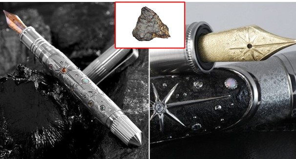 ‘Choáng’ với những chiếc bút làm từ ‘sắt của trời’ hơn 4 tỷ năm tuổi, có giá cao ngất ngưởng