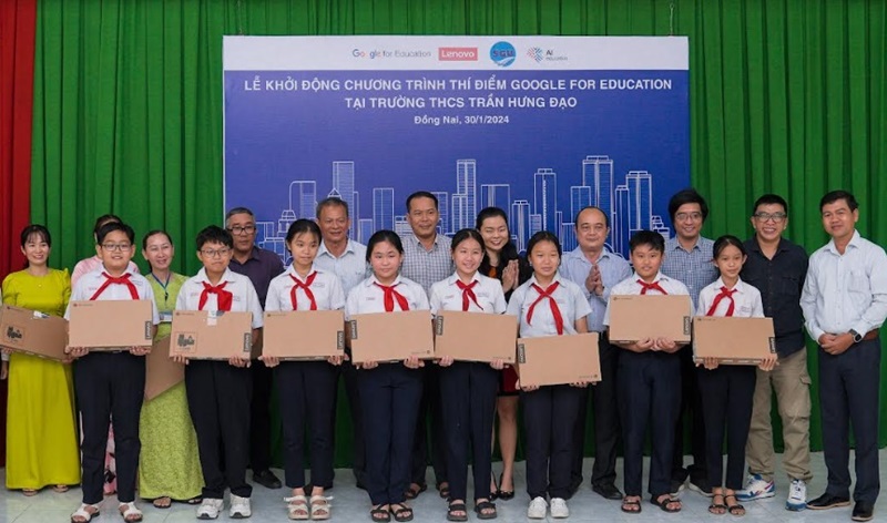 Tri&#x1EC3;n khai d&#x1EF1; &#xE1;n th&#xED; &#x111;i&#x1EC3;m Google for Education t&#x1EA1;i &#x110;&#x1ED3;ng Nai