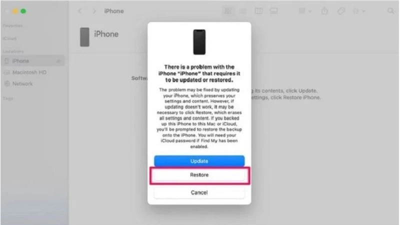 Cách khắc phục lỗi iPhone bị vô hiệu hóa kết nối iTunes hiệu quả nhất