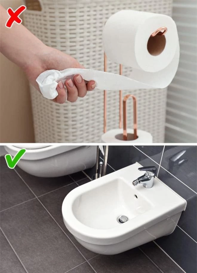 dừng sử dụng giấy vệ sinh  1