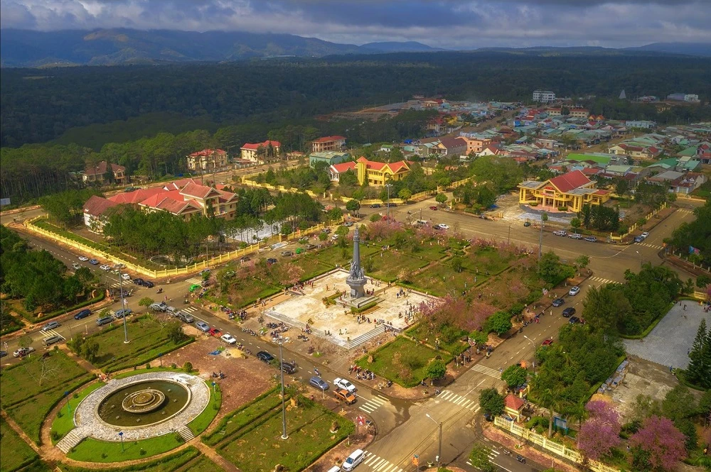 Trung tâm Măng Đen. Ảnh: Internet.