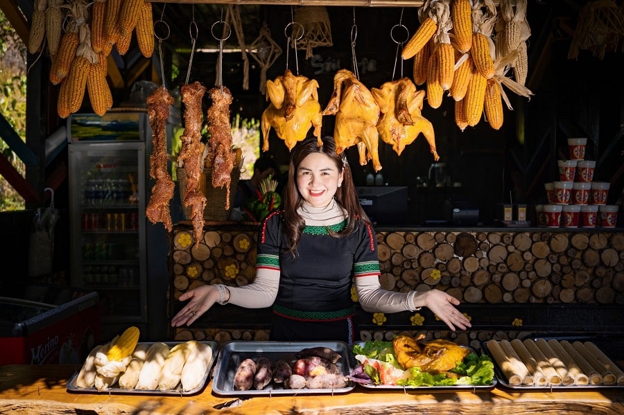 Độc đáo những món ăn ngày Tết của đồng bào Tây Nguyên