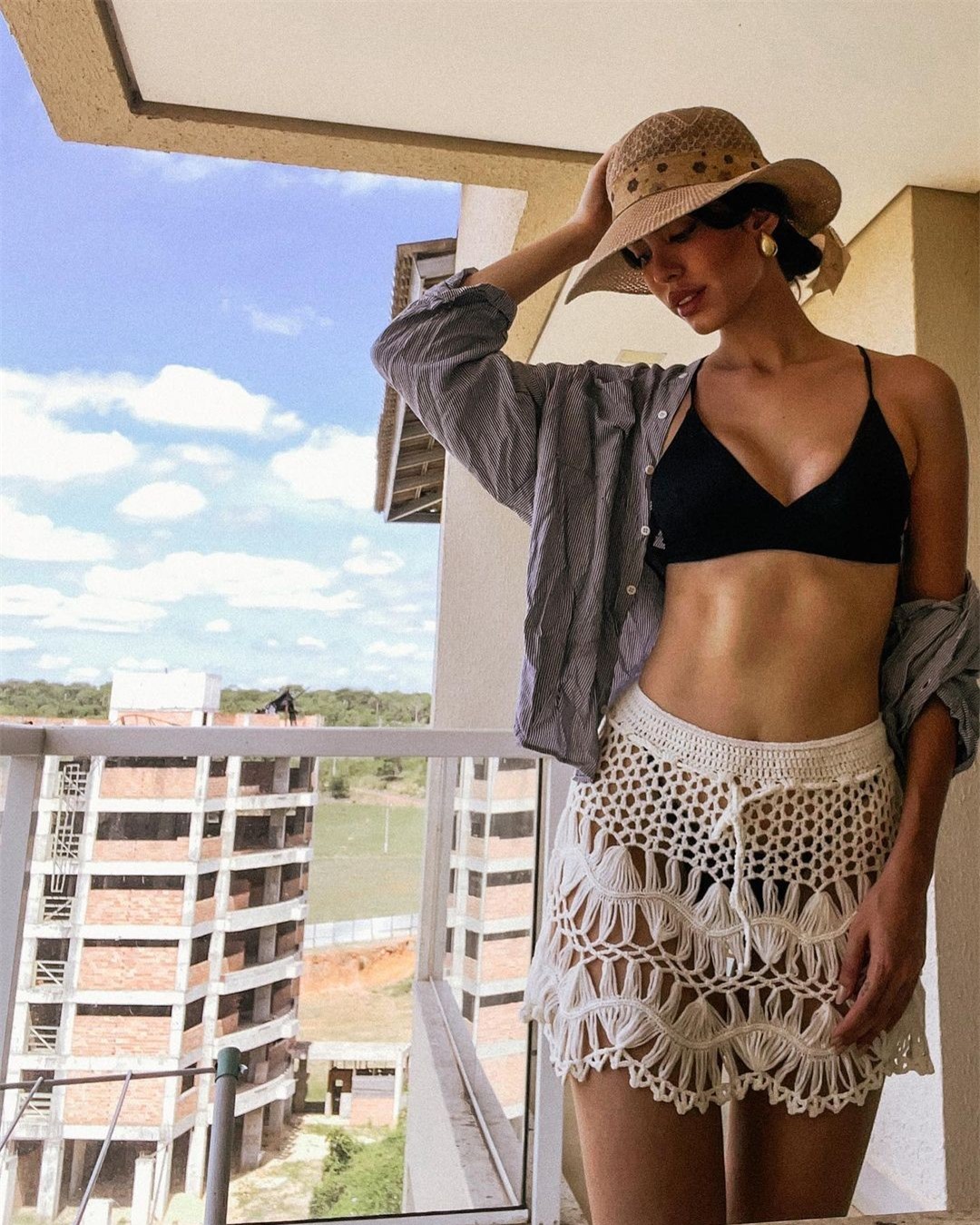 Người đẹp lai cao 1,77 m gây chú ý ở Hoa hậu Hòa bình Brazil ảnh 13