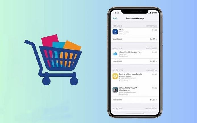 Cách xem lịch sử mua hàng trên iPhone cực đơn giản