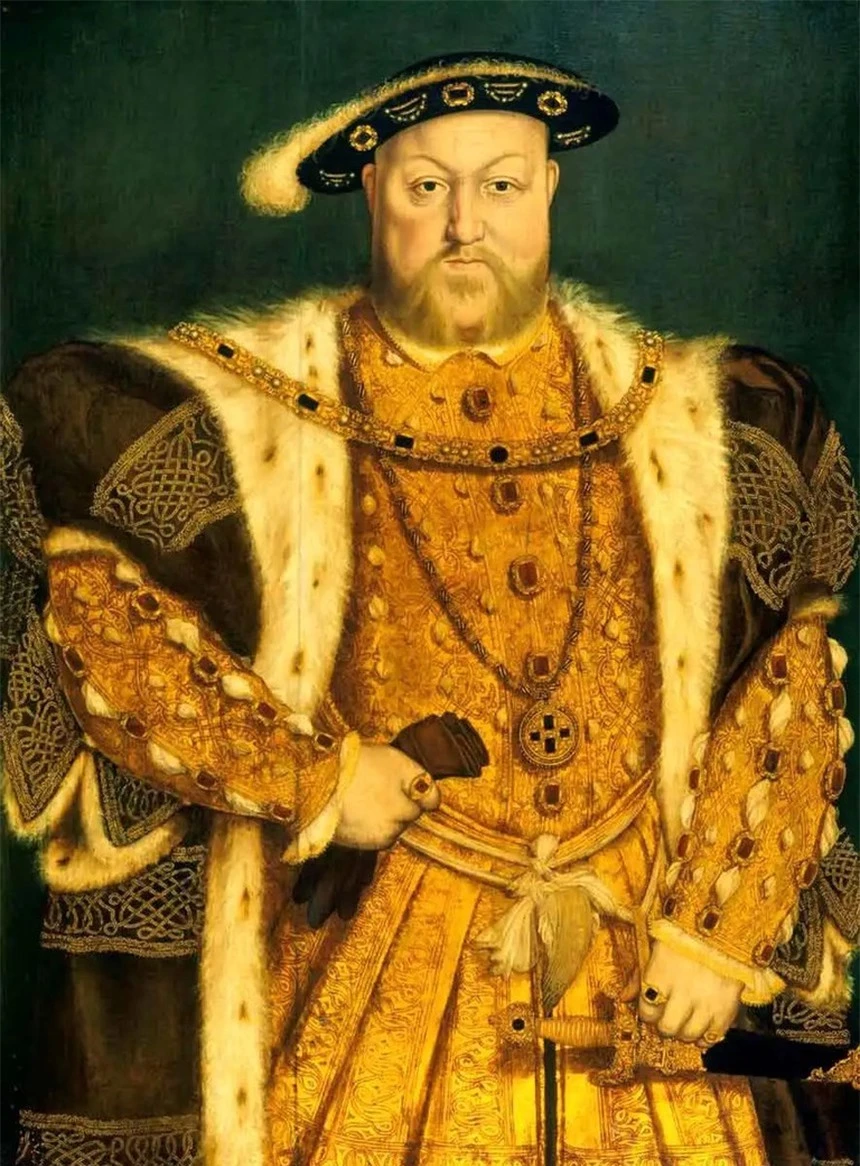 Vua Henry VIII của nước Anh có tới 6 đời vợ