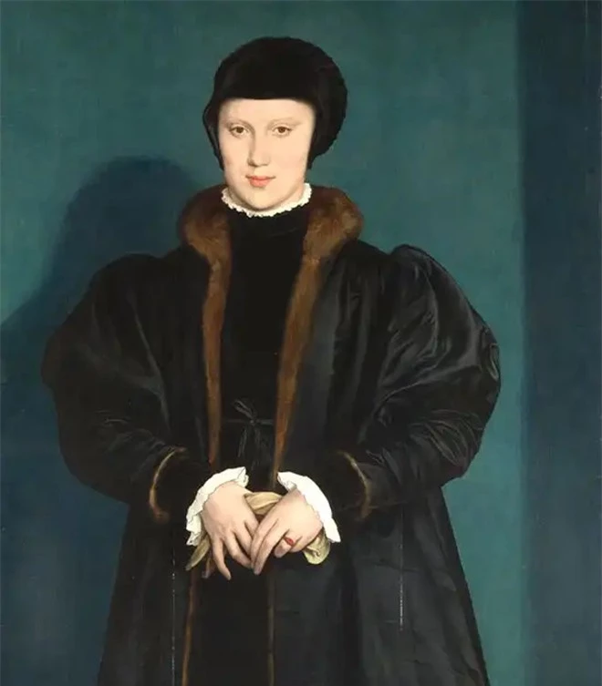 Chân dung Christina do họa sĩ Hans Holbein vẽ