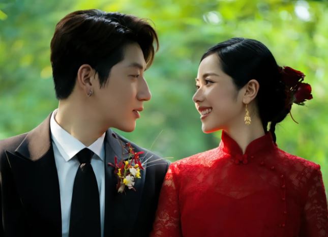 Đám cưới hot của cặp đôi có 9 triệu người theo dõi: Dùng trà sữa thay rượu, tổ chức vào buổi tối vì cô dâu không thể dậy sớm