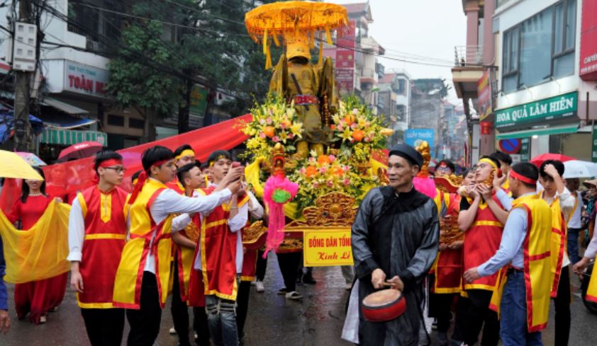 Độc đáo lễ hội truyền thống Chèo tàu Tổng Gối năm 2024