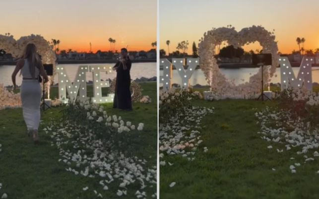 Màn cầu hôn độc nhất vô nhị: Lãng mạn, đầu tư nhưng nam chính lại không trực tiếp xuất hiện vì 1 lý do khó tin