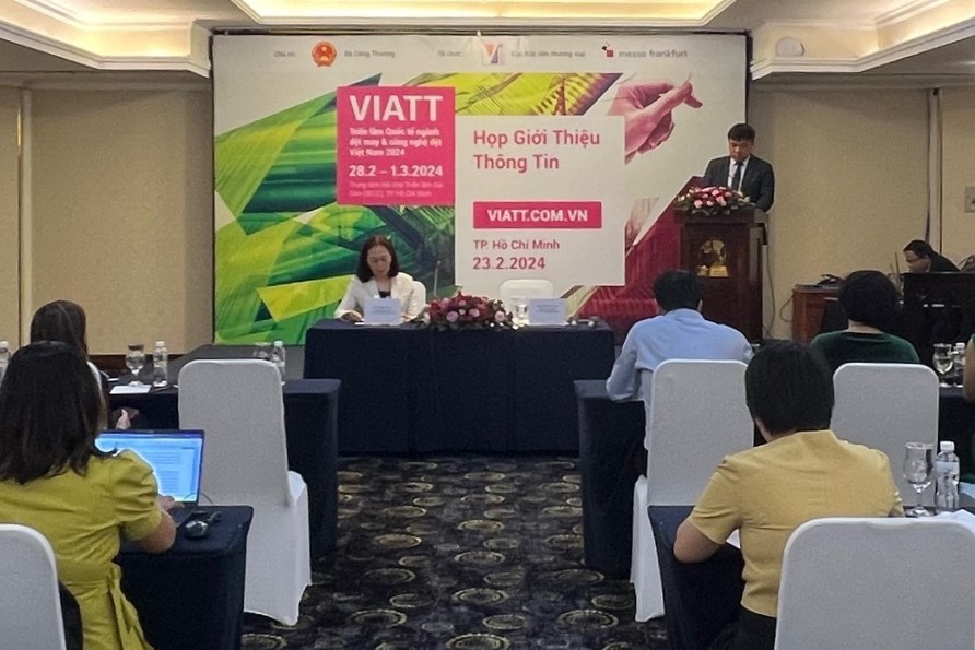 Lần đầu tiên triển lãm quốc tế ngành dệt may được tổ chức tại Việt Nam