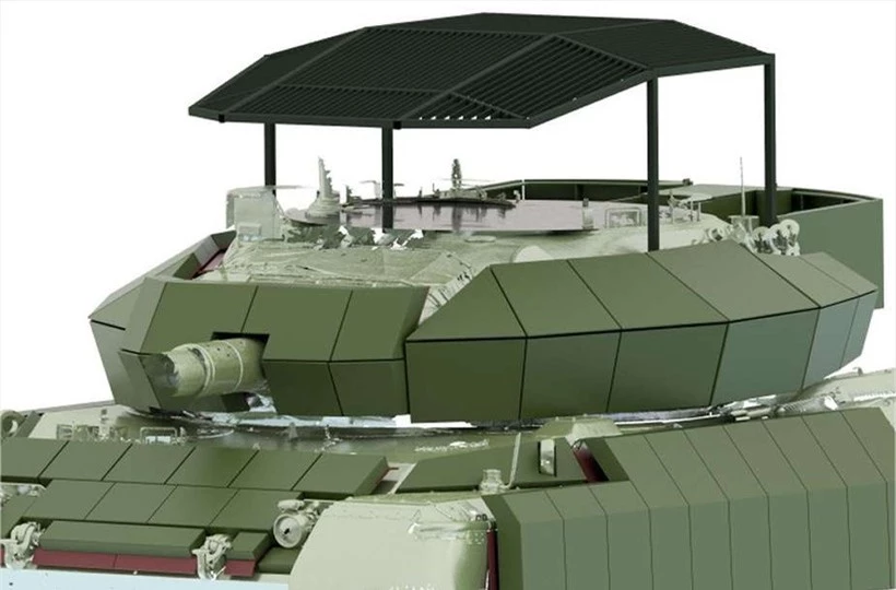 Ý tưởng hiện đại hóa xe tăng Leopard 1A5 dành cho Quân đội Hy Lạp.