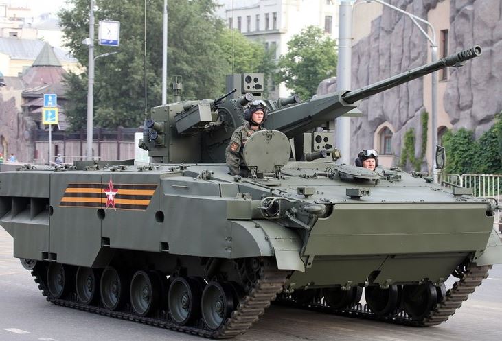Pháo 57 mm trên BMP-3 sẽ dễ dàng bắn hạ M2 Bradley