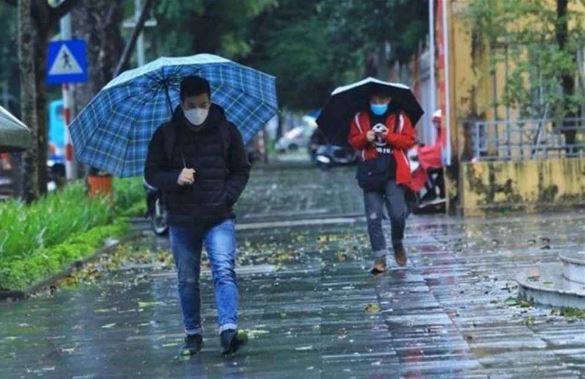 Dự báo thời tiết ngày 24/2/2024: Hà Nội tiếp tục có mưa, trời rét