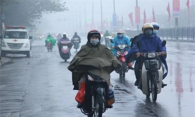 Dự báo thời tiết ngày 26/2/2024: Không khí lạnh tăng cường, Hà Nội tiếp tục mưa rét