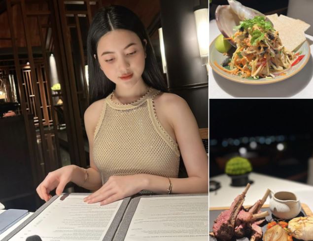 Chu Thanh Huyền khoe đi ăn sang chảnh, không đi xem trấn đấu Quang Hải "nổ súng" tưng bừng