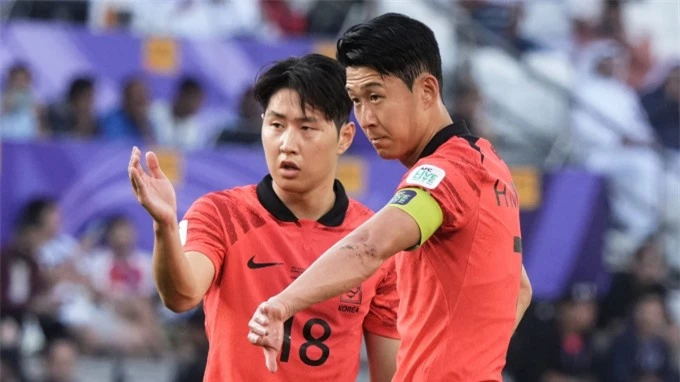Lee Kang-in ẩu đả với đàn anh Son Heung-min tại Asian Cup 2023