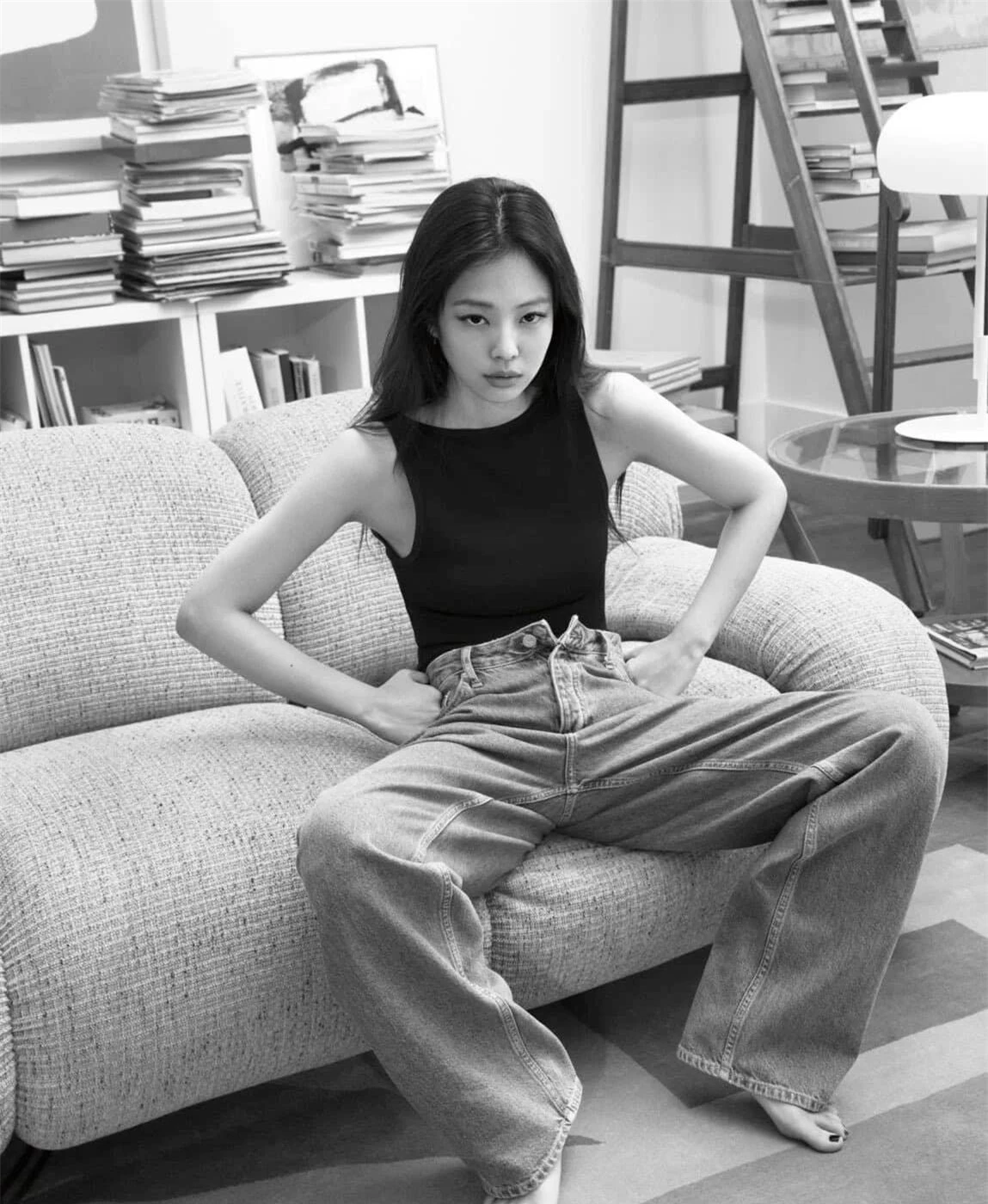 Jennie (BlackPink) tung bộ ảnh nội y ảnh 8