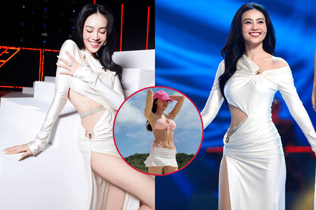 Bắt trọn khoảnh khắc Lan Ngọc diện bikini nóng bỏng, khoe trọn thân hình chuẩn từng centimet