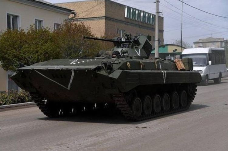 Hàng loạt xe chiến đấu bộ binh BMP-1AM Basurmanin hiện đại hóa ra trận