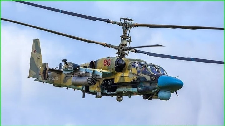 Trực thăng Ka-52. (Ảnh: Vikipedi)