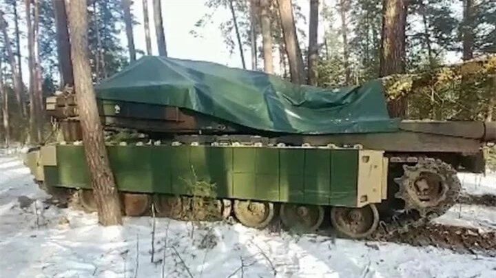 Xe tăng M1A1 Abrams của Quân đội Ukraine.