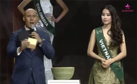 Nam Em gặp sự cố trong đêm chung kết Miss Earth 2016
