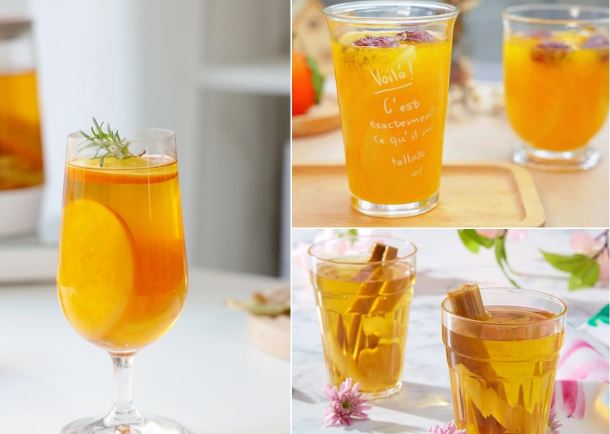 3 công thức pha nước uống giúp dưỡng ẩm bổ phổi