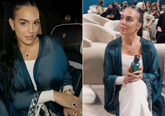 Bạn gái Ronaldo quyến rũ dự sự kiện, hút hồn đến mức vệ sĩ cũng phải đứng ngắm không rời