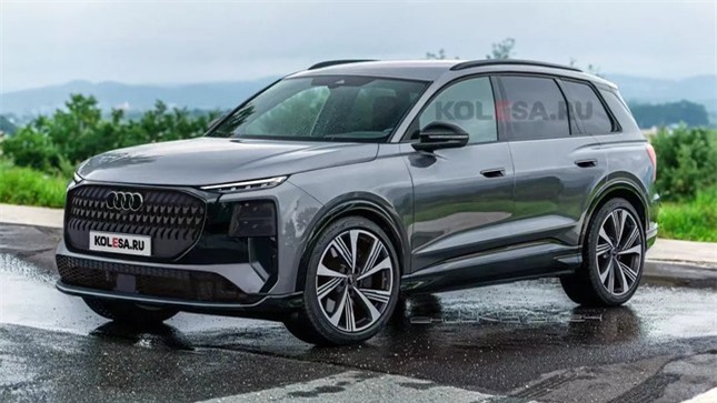 Ảnh phác thảo Audi Q9 lần đầu xuất hiện ảnh 1