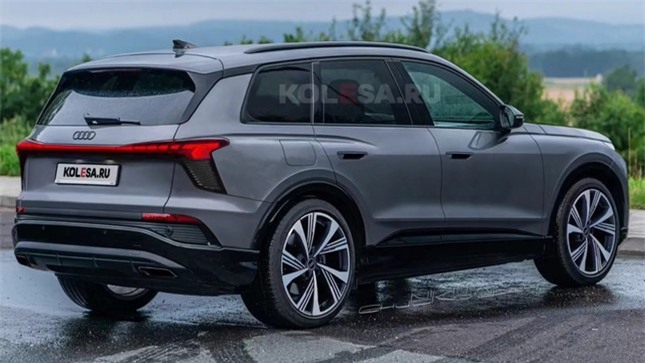 Ảnh phác thảo Audi Q9 lần đầu xuất hiện ảnh 3