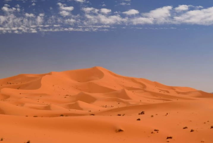 Cồn cát Lala Lallia cao khoảng 100 m so với các cồn cát xung quanh và rộng khoảng 700 m, chứa hơn 5 triệu tấn cát. Ảnh: Reuteurs