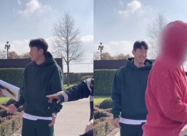 Son Heung-min bất ngờ từ chối khi fan yêu cầu ký tặng, fan tấm tắc khen khi biết lý do đằng sau