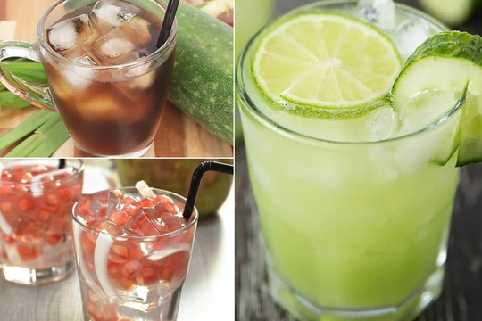 Thời tiết oi bức, học ngay bí quyết làm 10 loại nước giải khát, sinh tố thanh mát chiêu đãi cả nhà