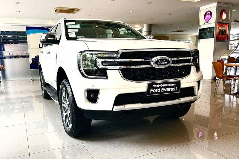Ford Everest tiếp tục thống trị doanh số phân khúc SUV 7 chỗ trong tháng 2/2024