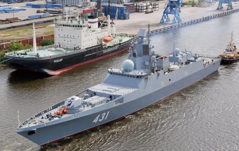 Khu trục hạm Đô đốc Kasatonov là nền tảng quan trọng mang tên lửa Zircon của Hải quân Nga.