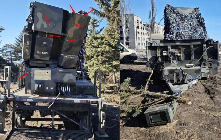 Mô hình radar AN/MPQ-64 Sentinel được Ukraine sử dụng đánh lừa vũ khí Nga.